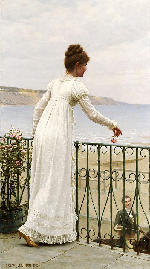 A Favour #1 Painting by Edmund Blair Leighton
