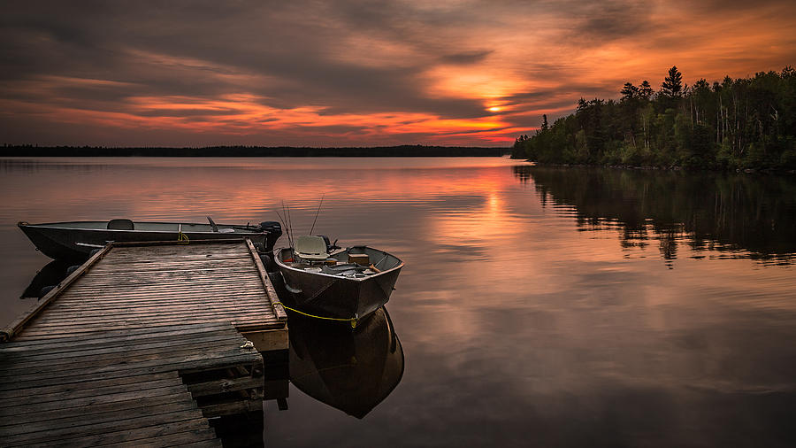 A Fishermans Sunrise #1 Photograph by Rick Strobaugh