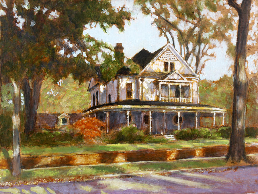 A Lady From Inman Park #1 Painting by David Zimmerman