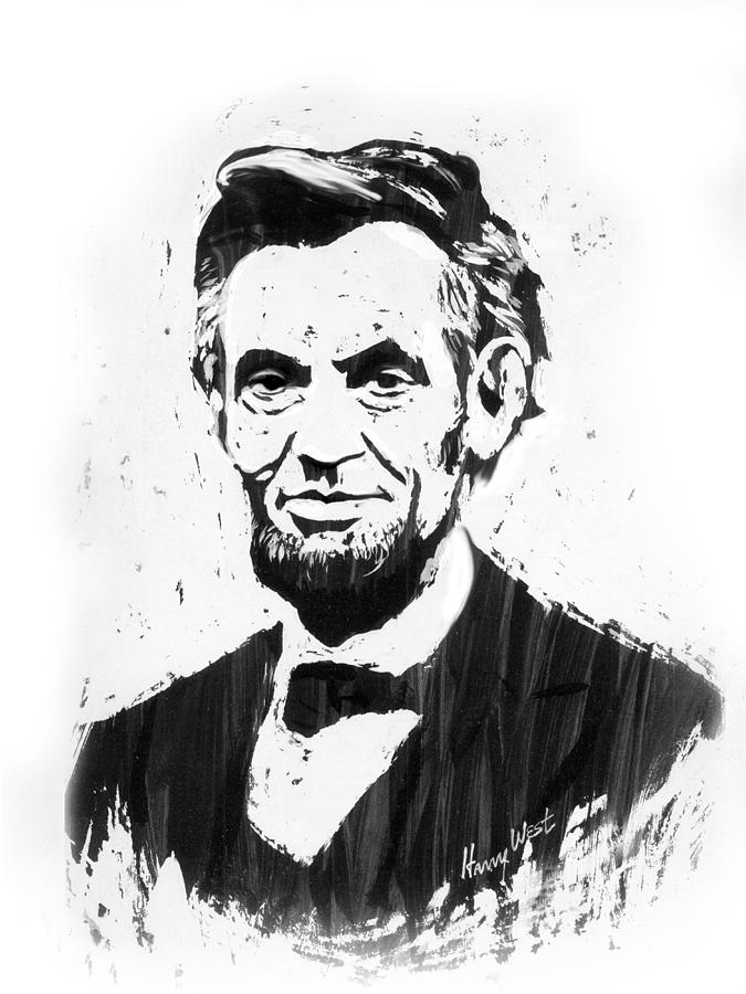 A. Lincoln #1 Drawing by Harry West