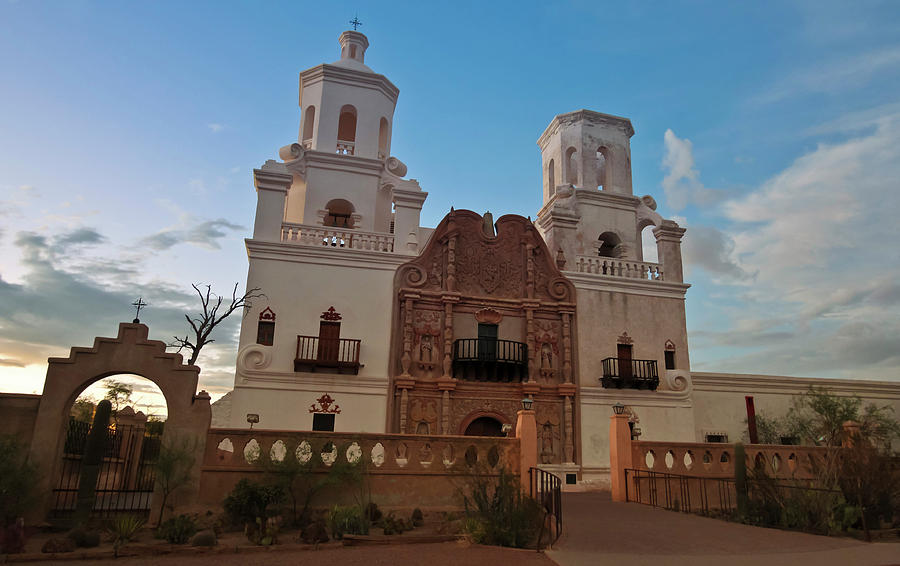 Mission Photograph - A Mission San Xavier Del Bac, Tucson by Derrick Neill Mission Photograph - A Mission San Xavier Del Bac, Tucson by Derrick Neill