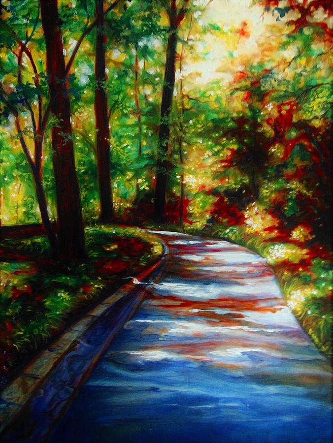 A Morning Walk #2 Painting by Emery Franklin