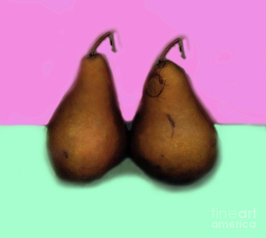 A Pair of Pears #1 Digital Art by Madeline Ellis