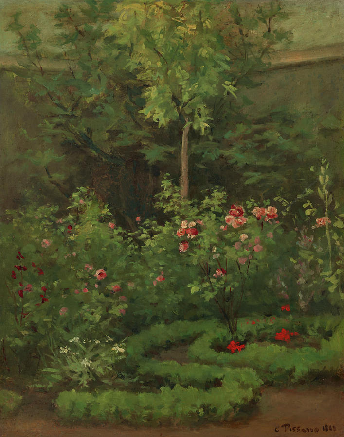 A Rose Garden #1 Painting by Mountain Dreams