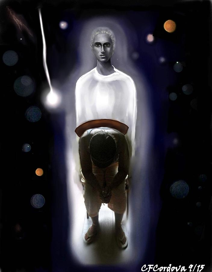 A spiritual Connection #1 Digital Art by Carmen Cordova