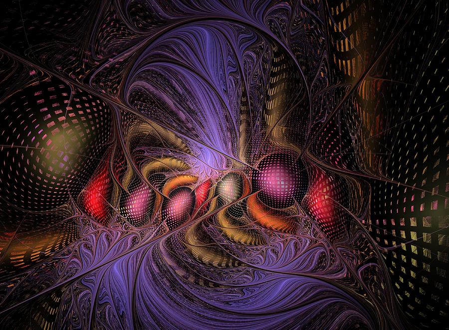 Abstract Digital Art - A Student Of Time #1 by Nirvana Blues