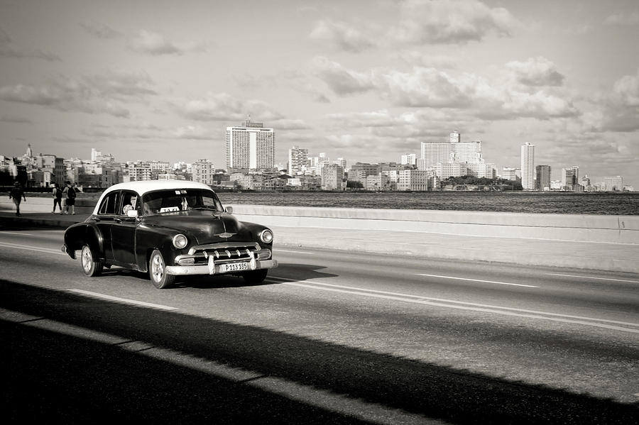 Cuba Photograph - A Sunday Drive #1 by Mary Buck