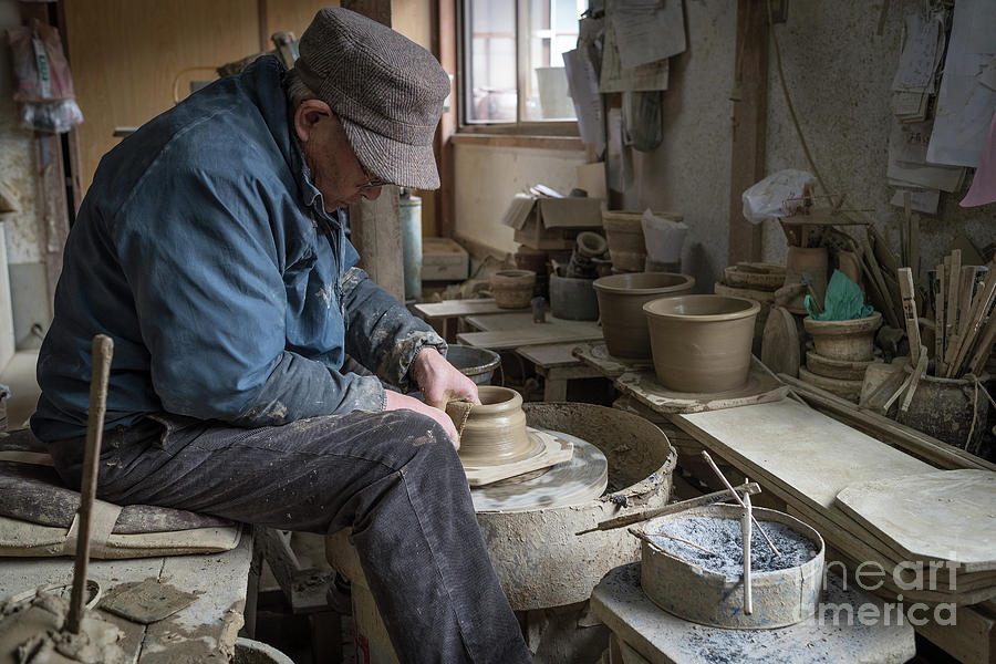 A Village Pottery Studio, Japan #4 Photograph by Perry Rodriguez