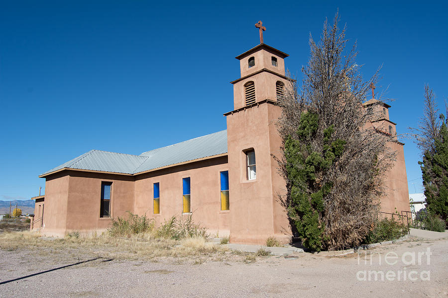 Abandoned Church - San Antonio, New Mexico Photograph by John Greco