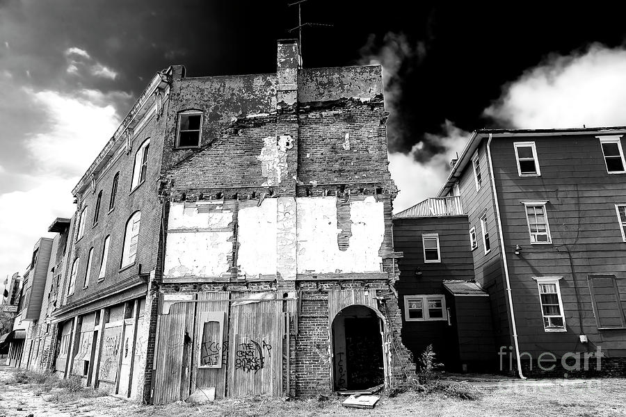Abandoned in Asbury Park Photograph by John Rizzuto