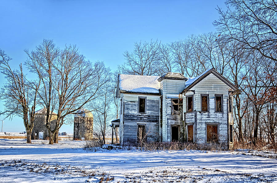 Abandoned Winter Farm Photograph by Bonfire Photography - Fine Art America