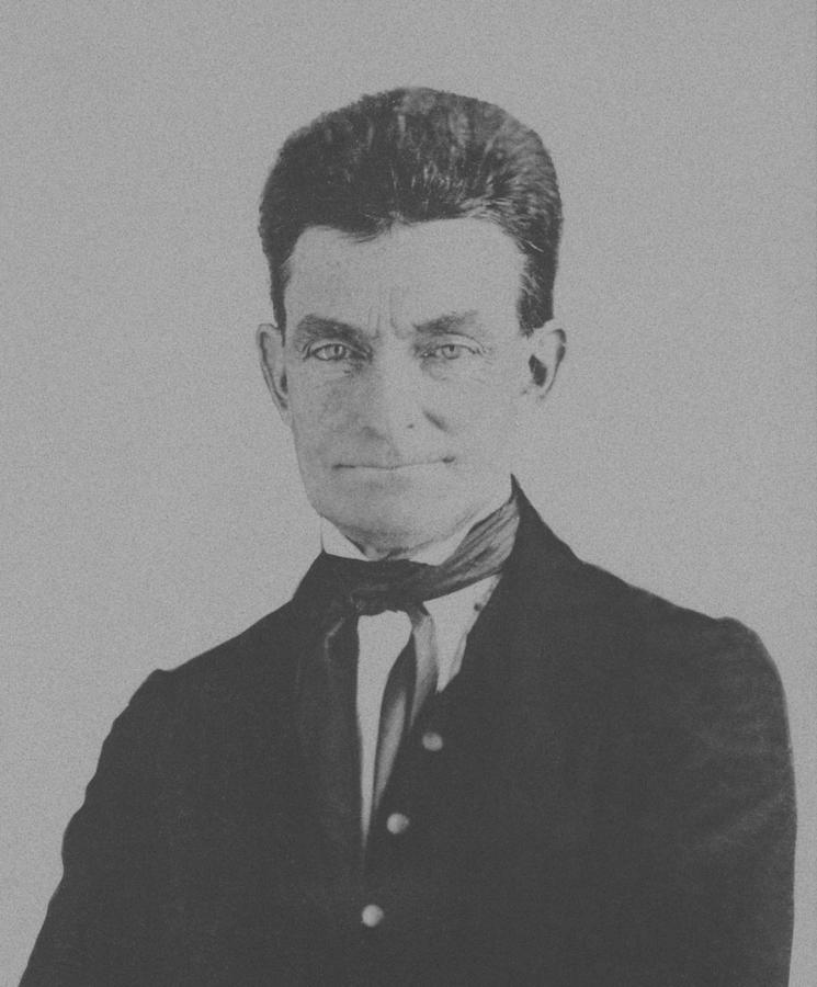 Abolitionist John Brown - Two Photograph by War Is Hell Store