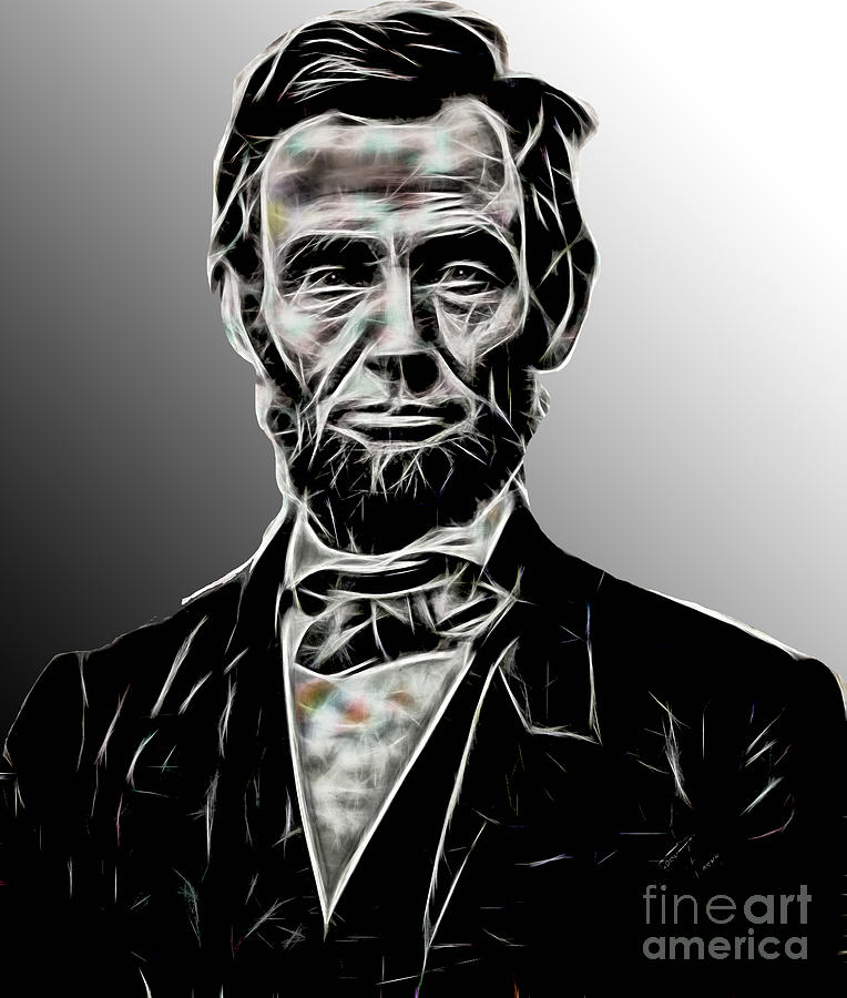 Abraham Lincoln Collection #1 Mixed Media by Marvin Blaine