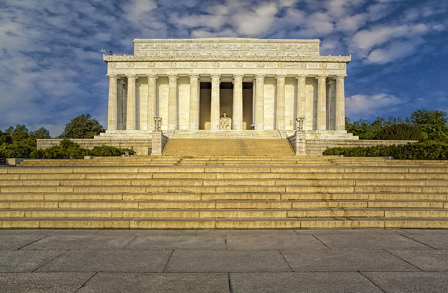 Lincoln Memorial Photograph - Abraham Lincoln Memorial  #1 by Susan Candelario