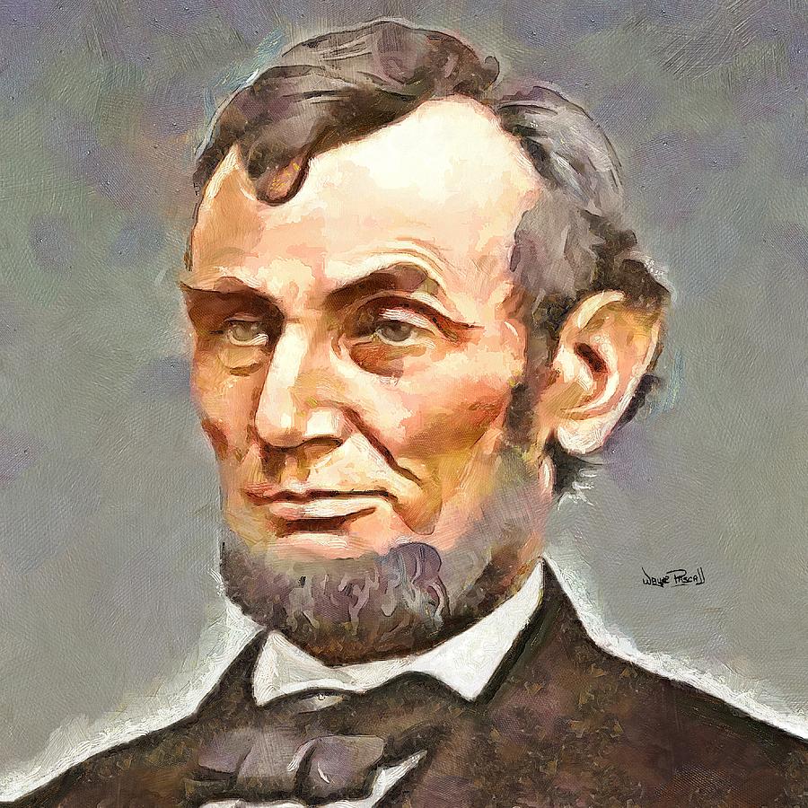 Abraham Lincoln #1 Painting by Wayne Pascall