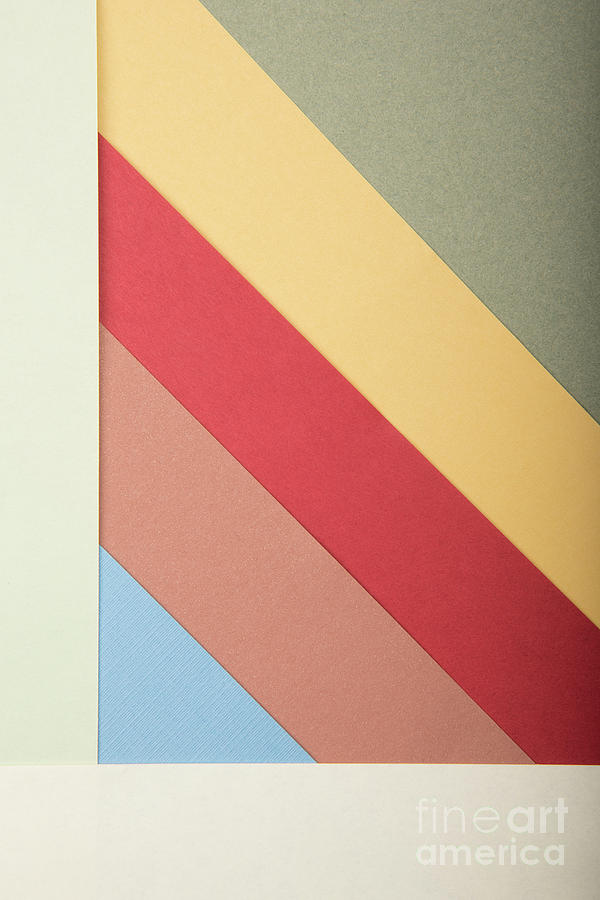 Abstract color paper background #1 Photograph by Kiran Joshi