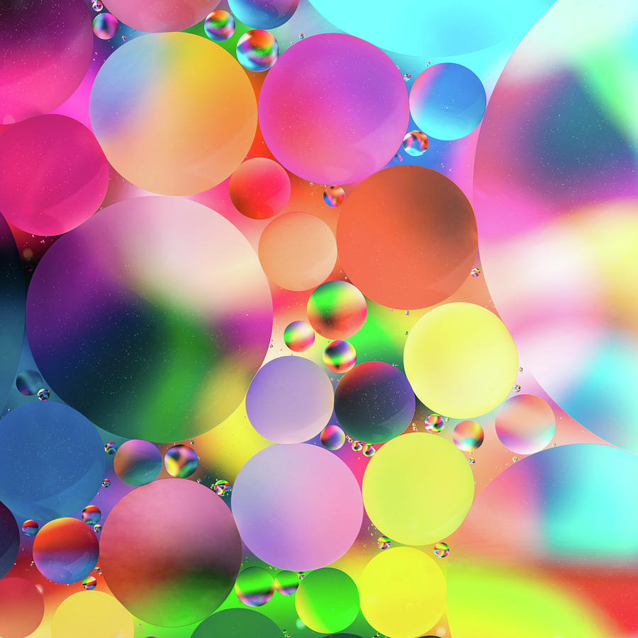 Abstract Colorful Macro Background Photograph by Dan Comaniciu - Fine ...