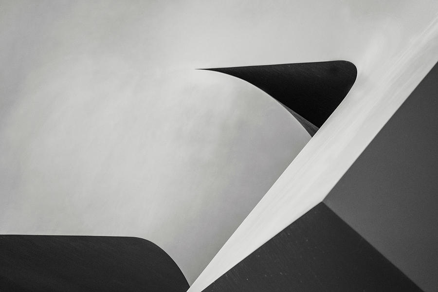 Abstract in Black and White #1 Photograph by Don Johnson