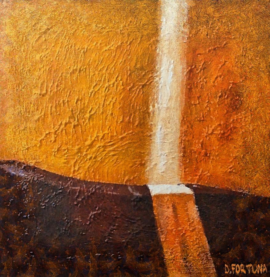 Abstract Landscape  Mixed Media by Dragica  Micki Fortuna