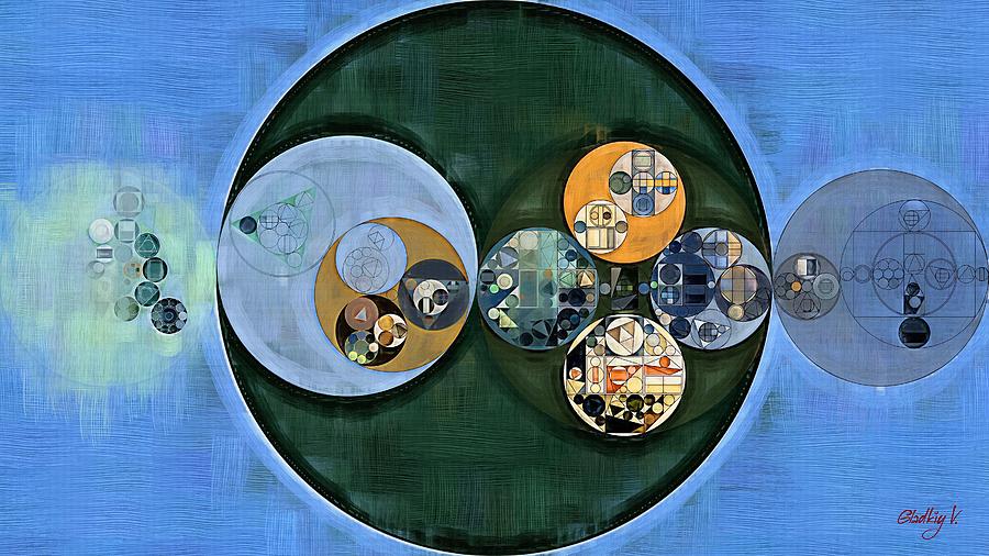 Abstract Digital Art - Abstract Painting - Cardin Green by Vitaliy Gladkiy Abstract Digital Art - Abstract Painting - Cardin Green by Vitaliy Gladkiy
