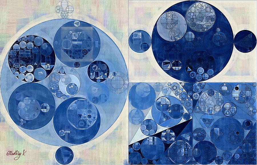 Abstract painting - Geyser #1 Digital Art by Vitaliy Gladkiy