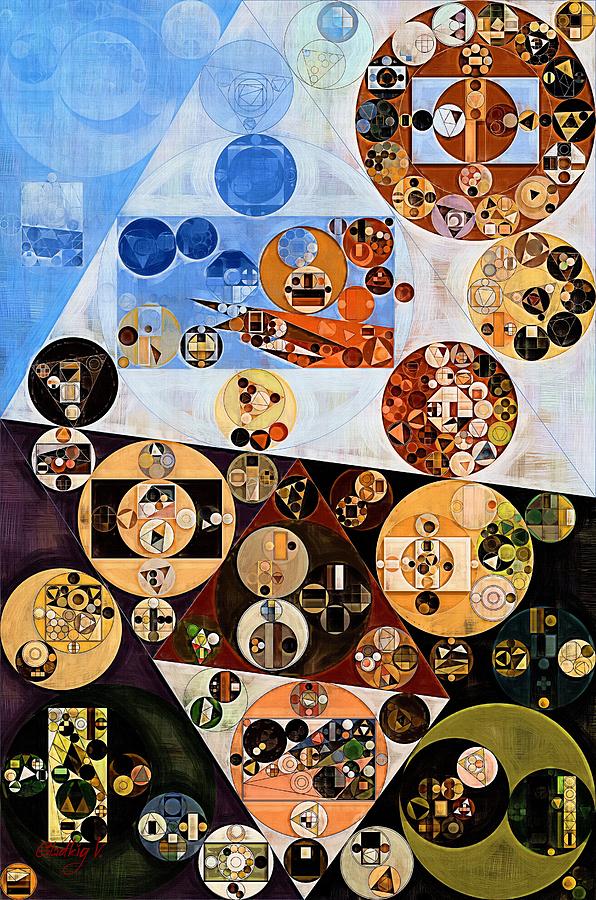 Abstract painting - Marigold #1 Digital Art by Vitaliy Gladkiy