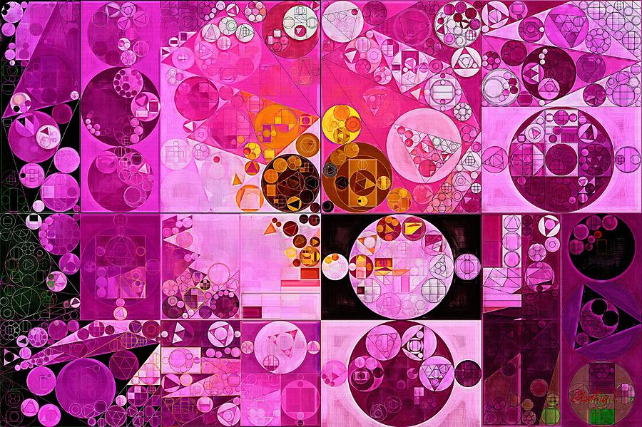 Abstract painting - Tea rose #1 Digital Art by Vitaliy Gladkiy