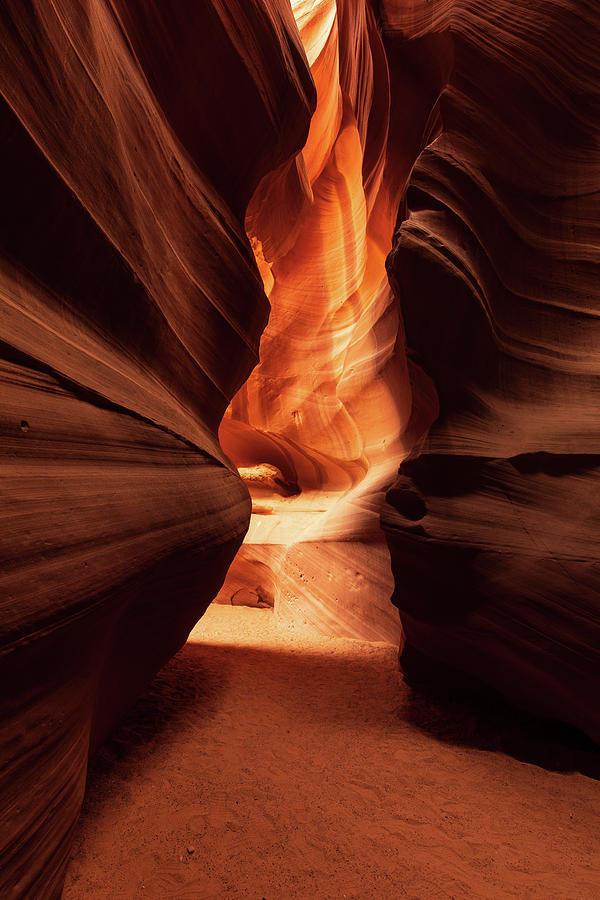 Abstract Pattern Formation of Light and Shadow in the Upper Antelope Canyon #1 Photograph by Ami Parikh