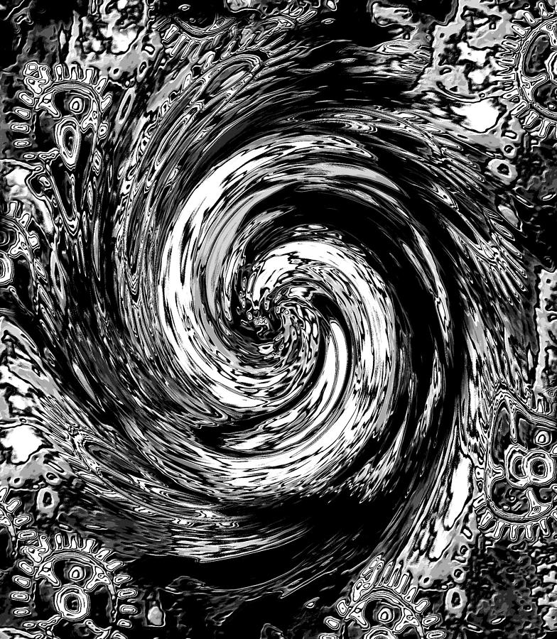 Abstract Steampunk #1 Digital Art by Belinda Cox