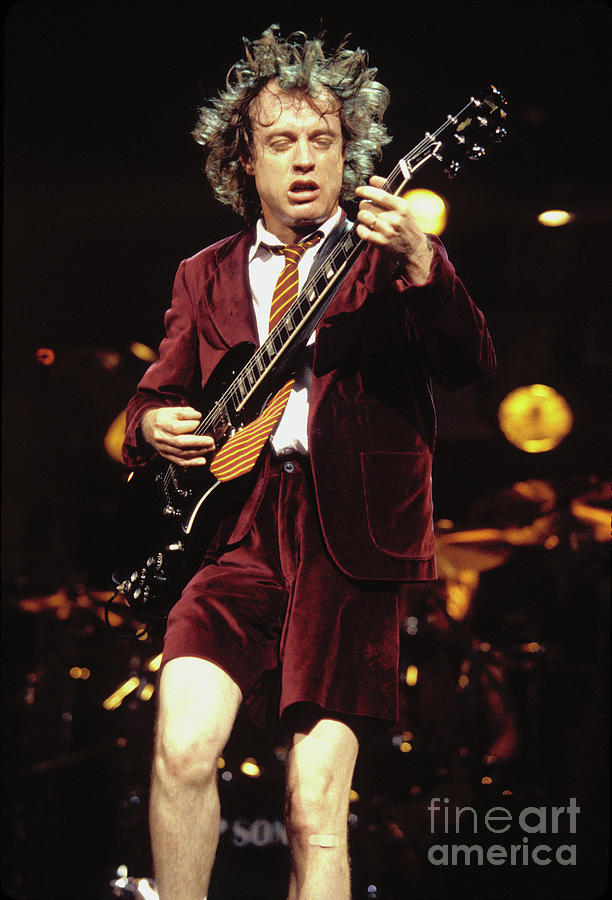 Guitar Still Life Photograph - Angus Young - Ac Dc  #23 by Concert Photos