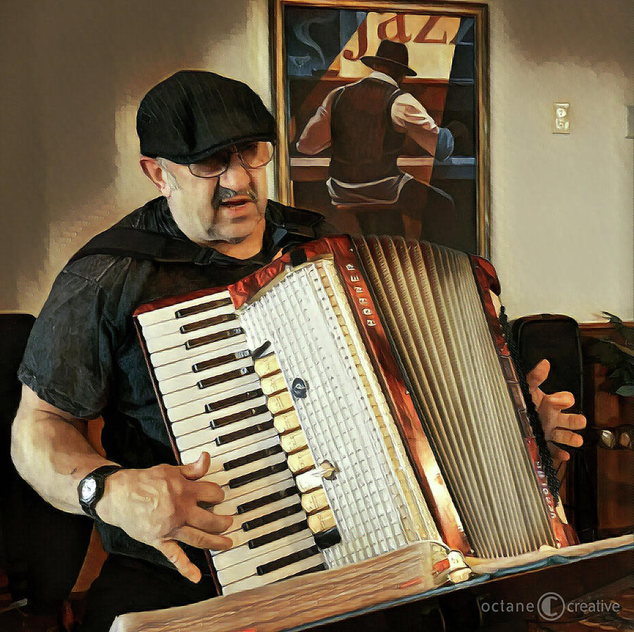 Accordion Player #1 Photograph by Tim Nyberg