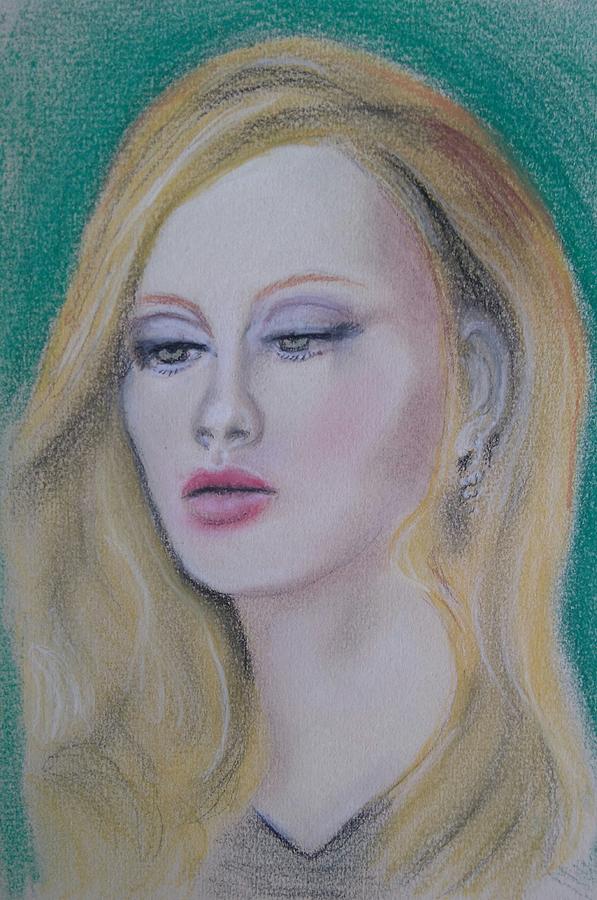 Adele Drawing by Paul Blackmore - Fine Art America