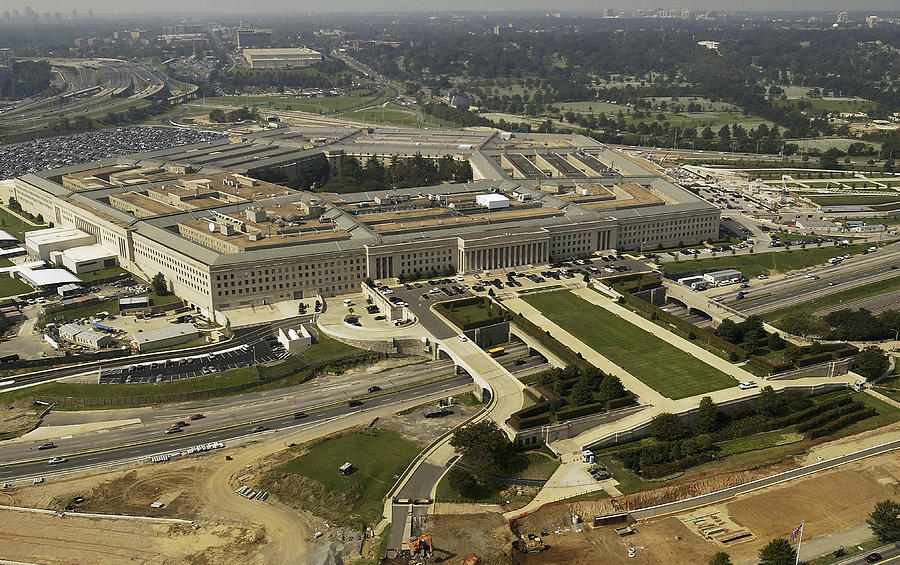 Aerial Photograph Of The Pentagon #1 Photograph by Stocktrek Images
