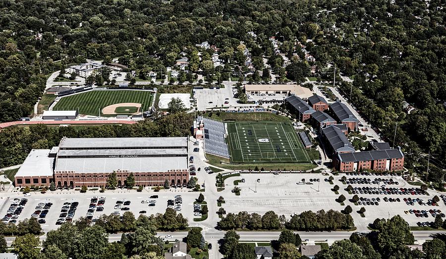 Aerial View Of Butler University #1 Photograph by Mountain Dreams