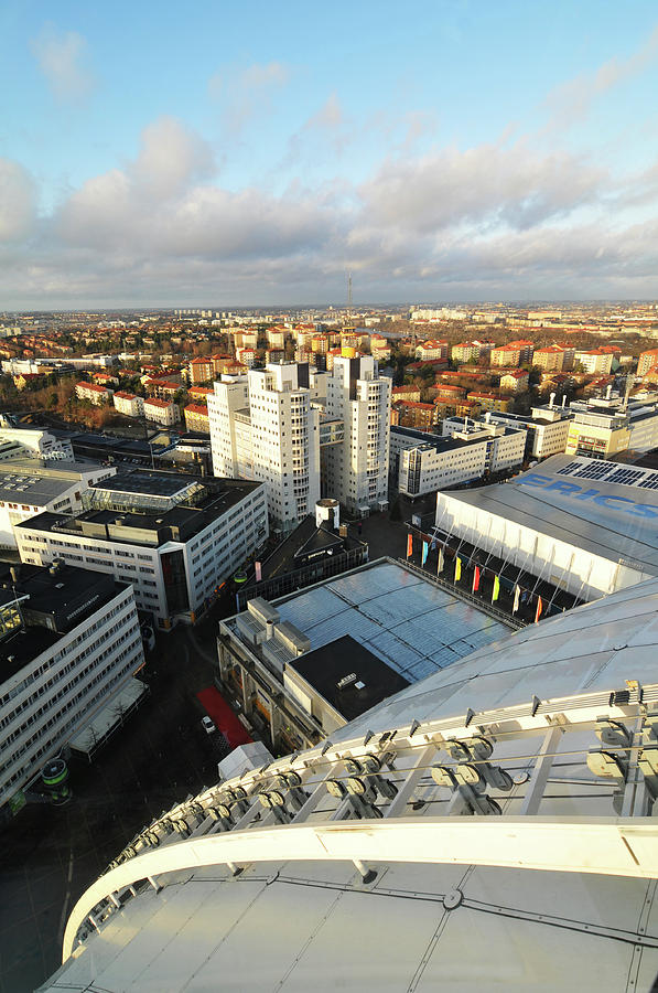 Aerial View Of Stockholm, Sweden Photograph By Lucian Milasan - Fine ...