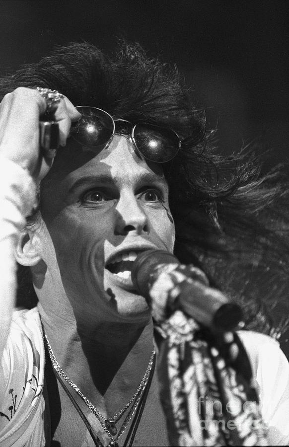 Steven Tyler Photograph - Aerosmith Steven Tyler #1 by Concert Photos