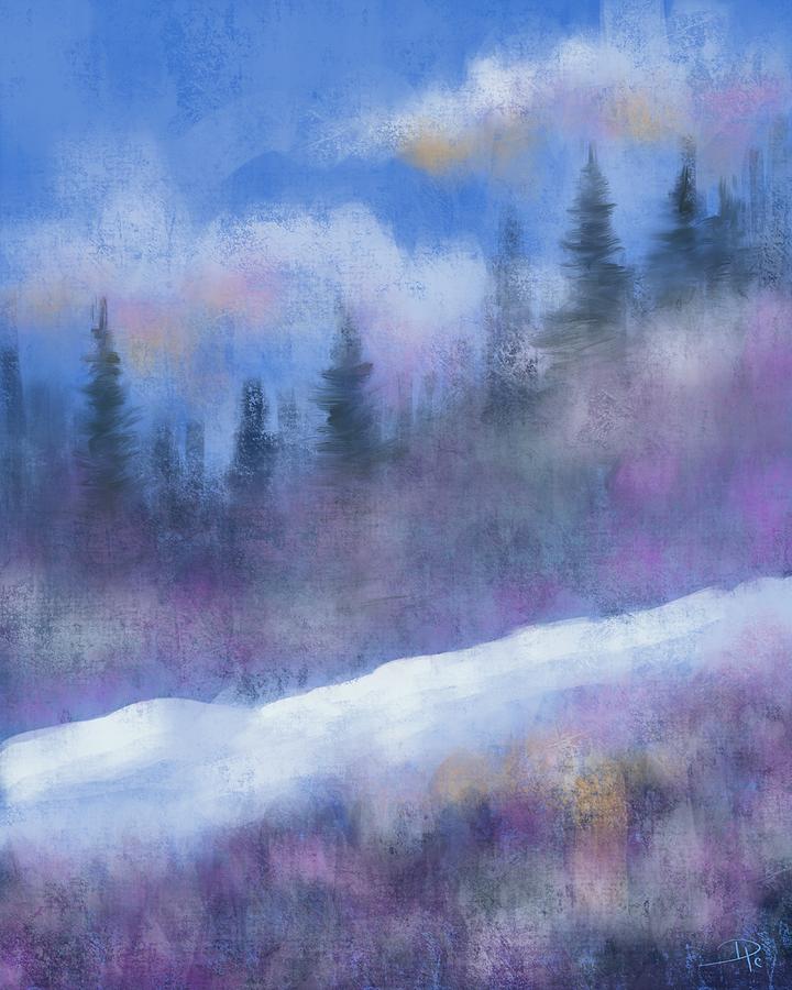 After The Snow #1 Digital Art by David G Paul