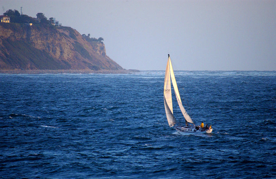 Afternoon Sail #1 Photograph by Val Jolley