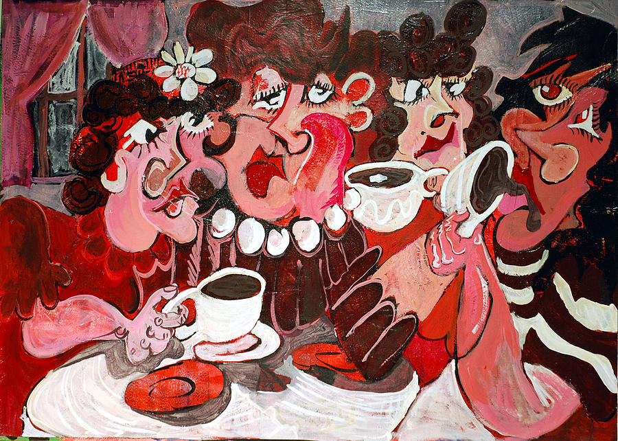Afternoon Tea #1 Painting by Jame Hayes