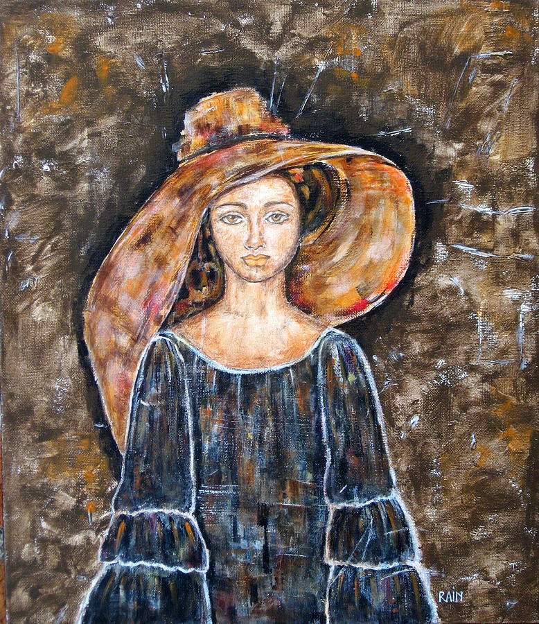 Agatha Painting by Rain Ririn | Fine Art America