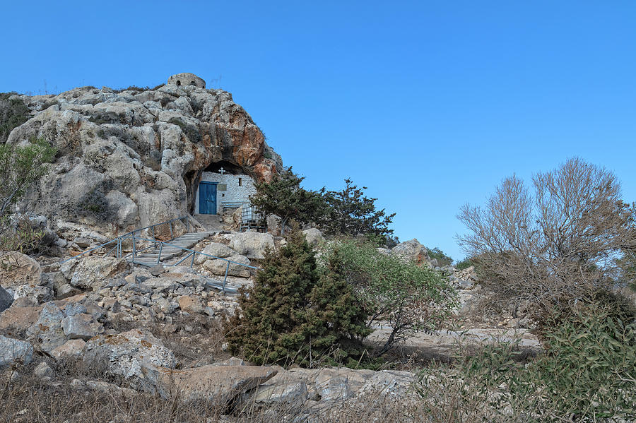 Agioi Saranta Cave Church - Cyprus #1 Photograph by Joana Kruse
