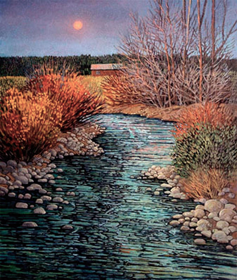Agua Fria #1 Painting by Donna Clair