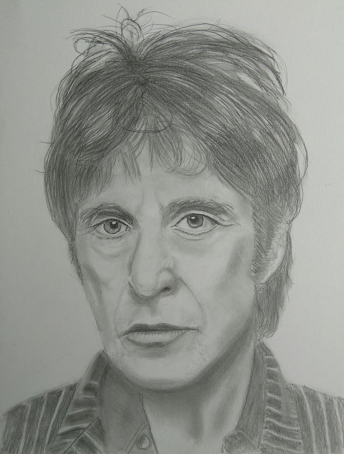 Al pacino Drawing by Paul Blackmore - Pixels