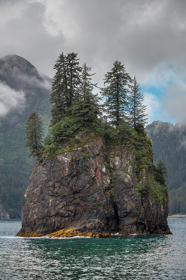 Alaska Sea Stack Photograph by Scott Slone