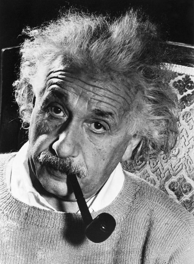 Albert Einstein (1879-1955) #1 Photograph by Granger