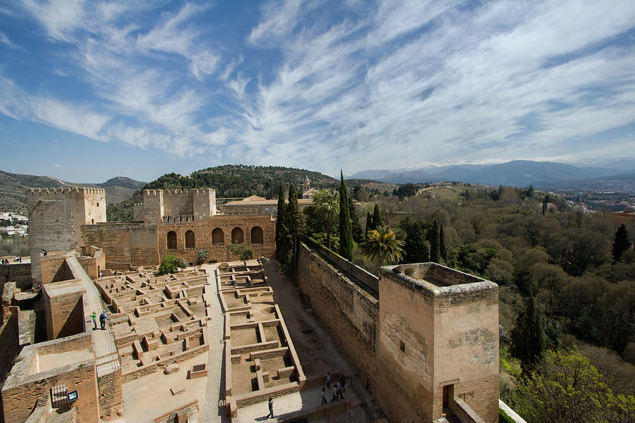 Alcazaba Fortress in Alhambra #1 Photograph by Aivar Mikko