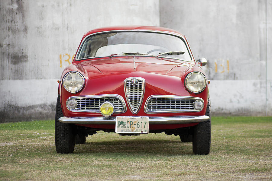 Transportation Photograph - Alfa Romeo Giulietta Sprint #1 by Jackie Russo
