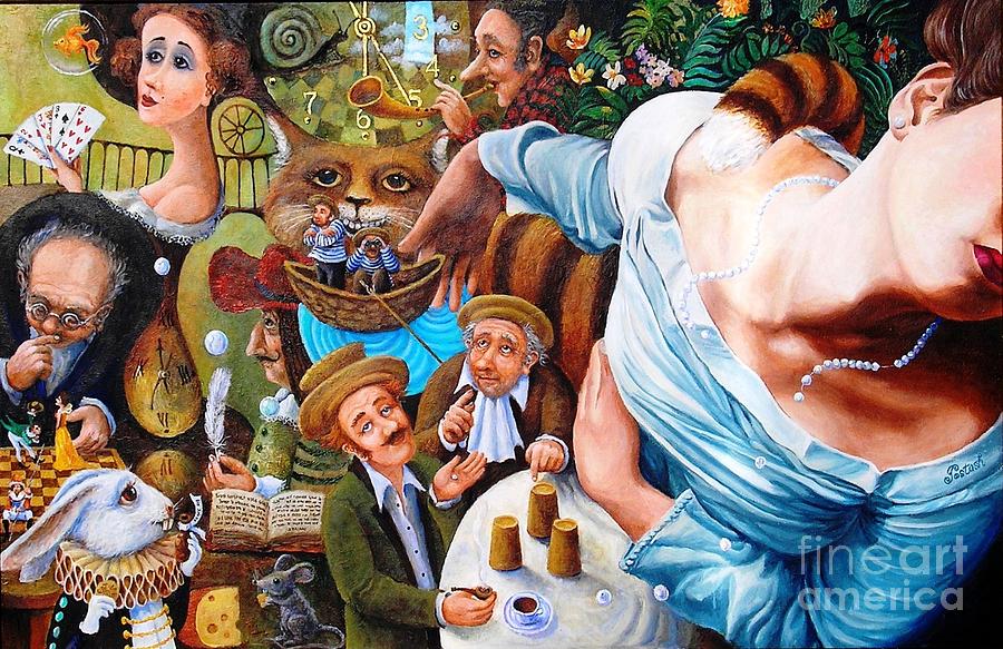 Alice Wake Up #1 Painting by Igor Postash
