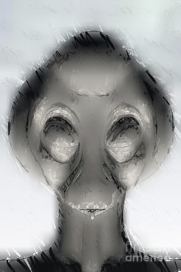 Alien Face Painting