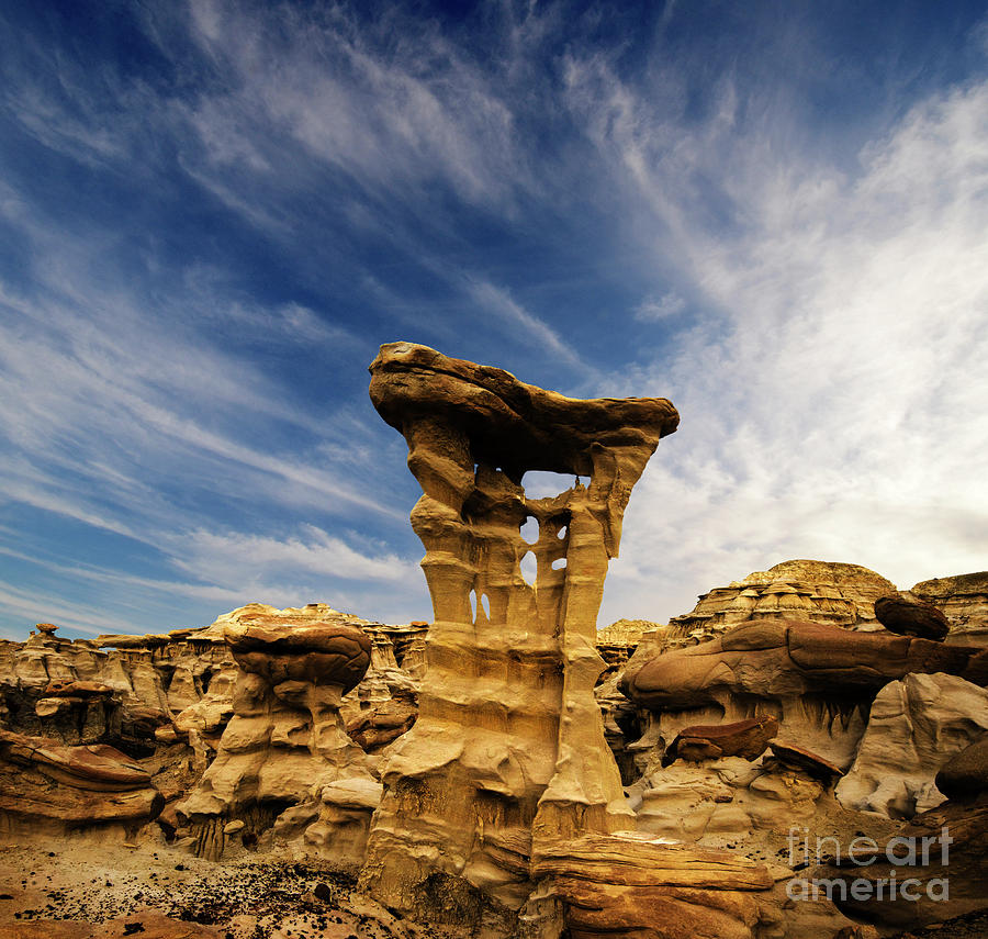 Alien Throne New Mexico #1 Photograph by Bob Christopher